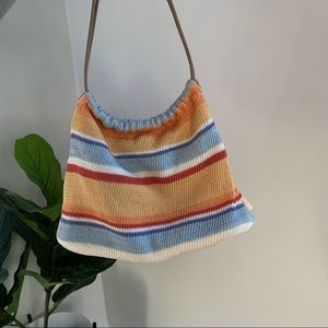 The sak Y2K boho crochet shoulder bag super trendy